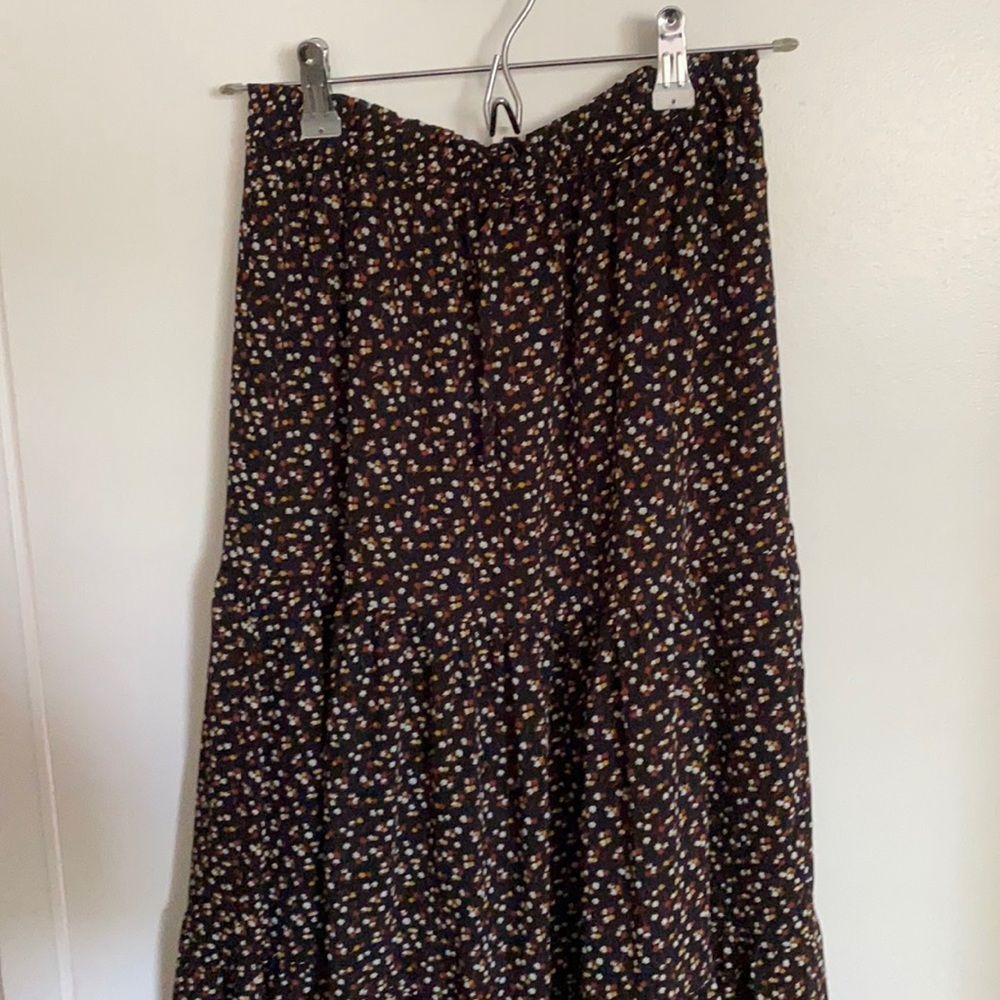 Madewell Tiered Midi Skirt
